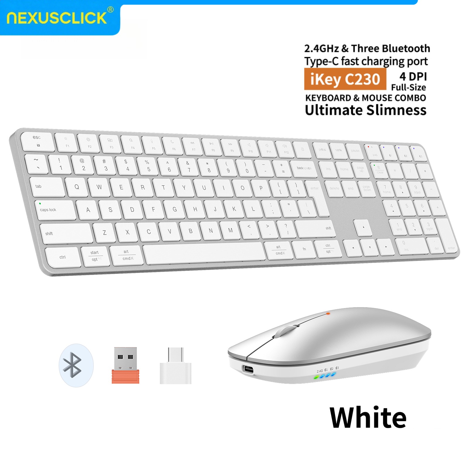 Gaming Keyboard That Is Quiet - Combo de Teclado y Ratón Inalámbrico
