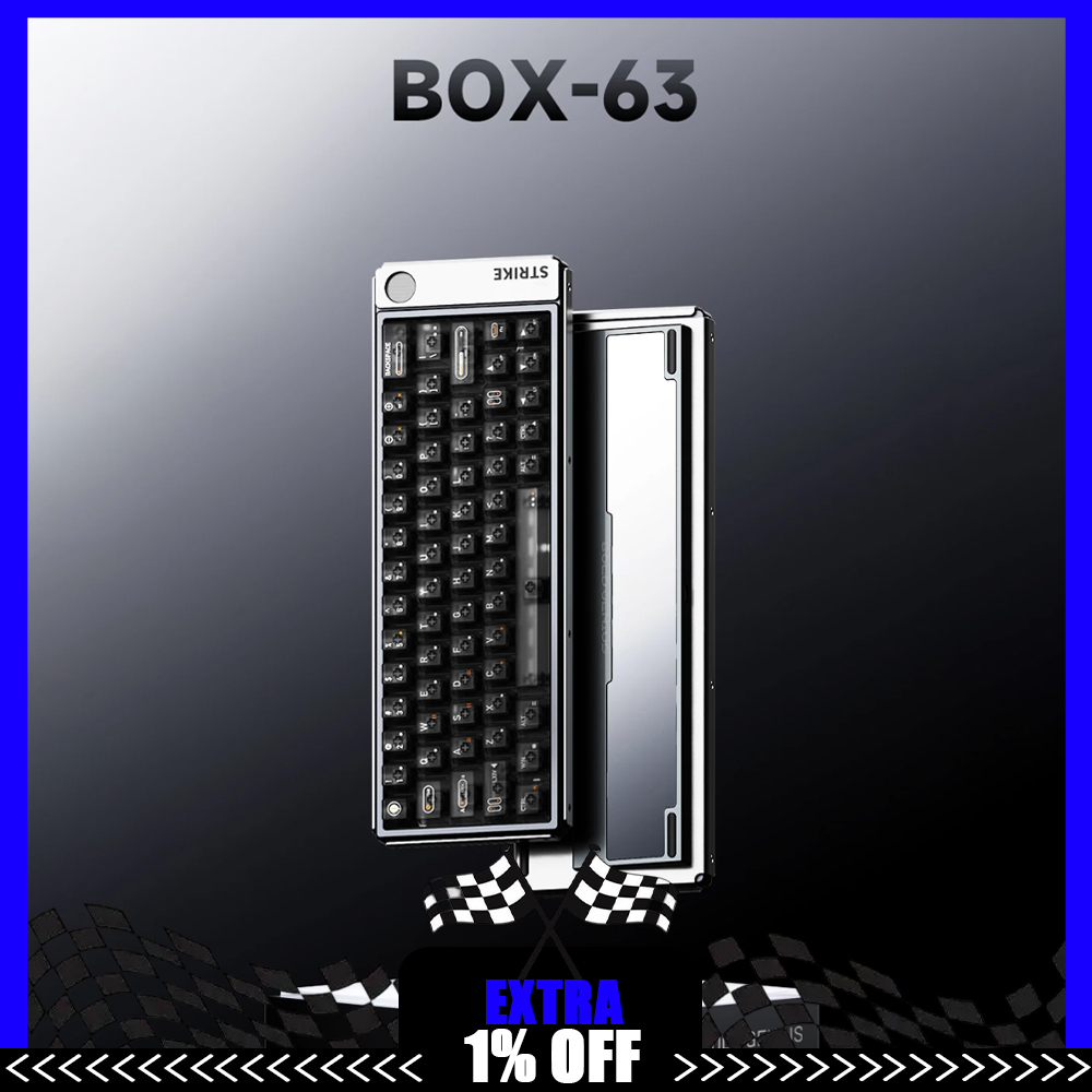 Teclado mecánico AULA BOX63, t - Gaming Keyboard Hall Effect Switches reseña y precio