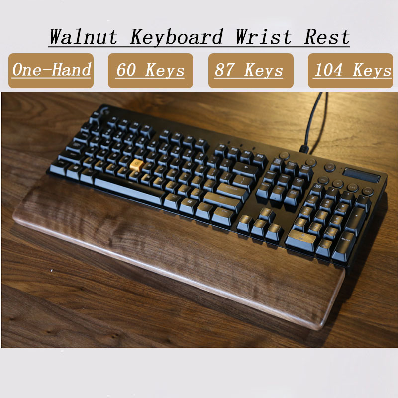 Reposamuñecas de madera de nog - Gaming Keyboard Mouse Set reseña y precio