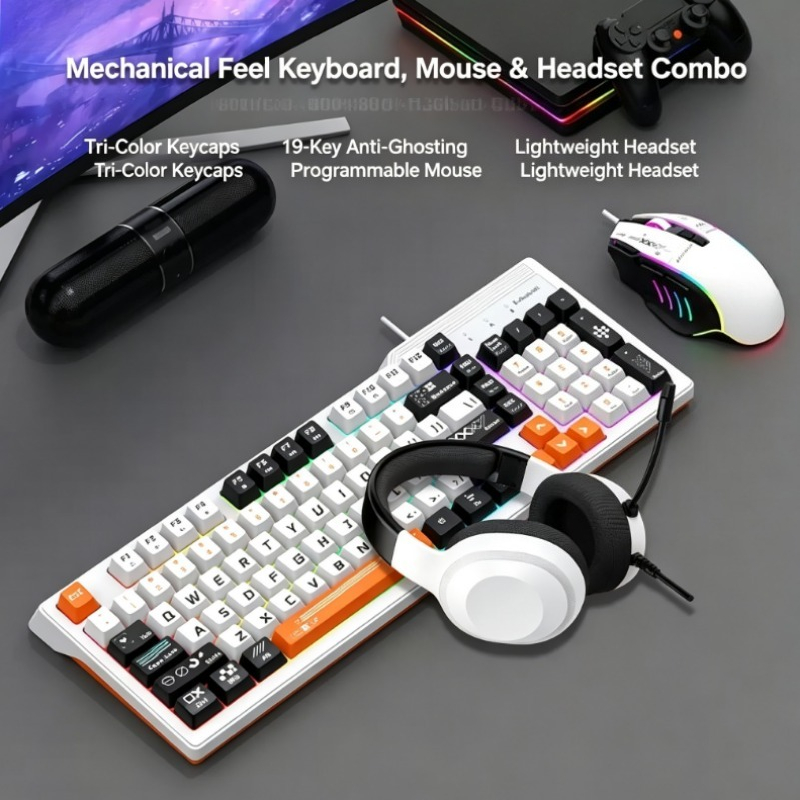 K8pro 3 en 1 Combo de Juego: T - Gaming Keyboard Mechanical reseña y precio