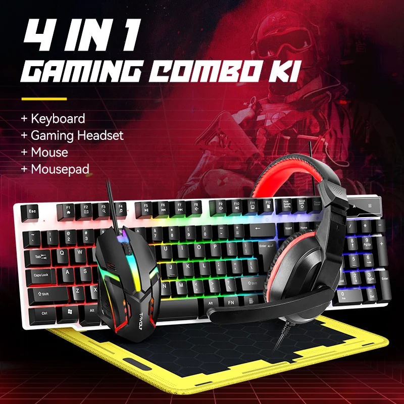 NUEVO Combo de Teclado y Ratón - Gaming Keyboard E Yooso reseña y precio