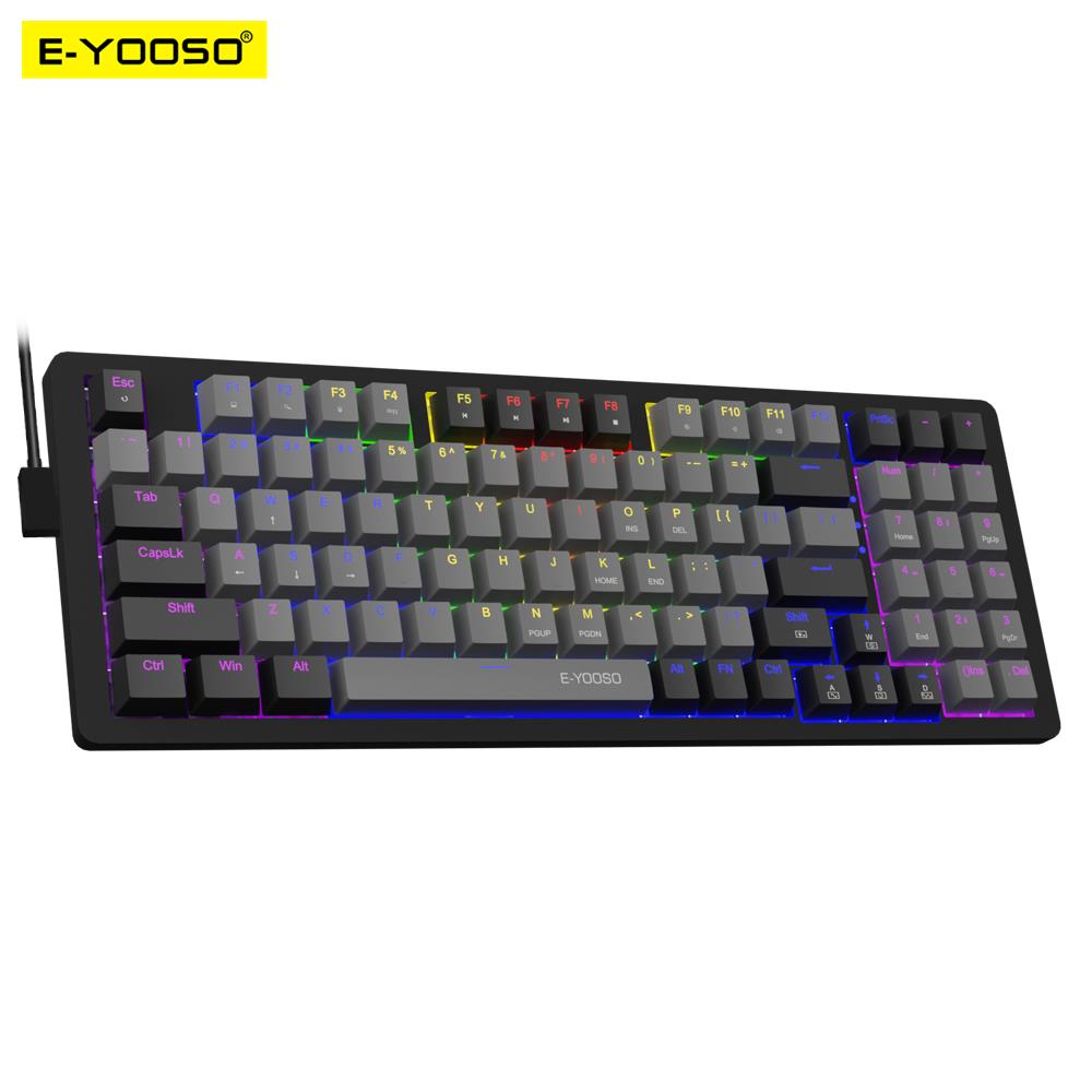 Gaming Keyboard E Yooso - E-YOOSO Z94 Teclado mecánico USB para