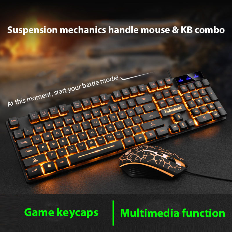 Juego de teclado y ratón KM320 - Gaming Keyboard And Mouse Combo reseña y precio