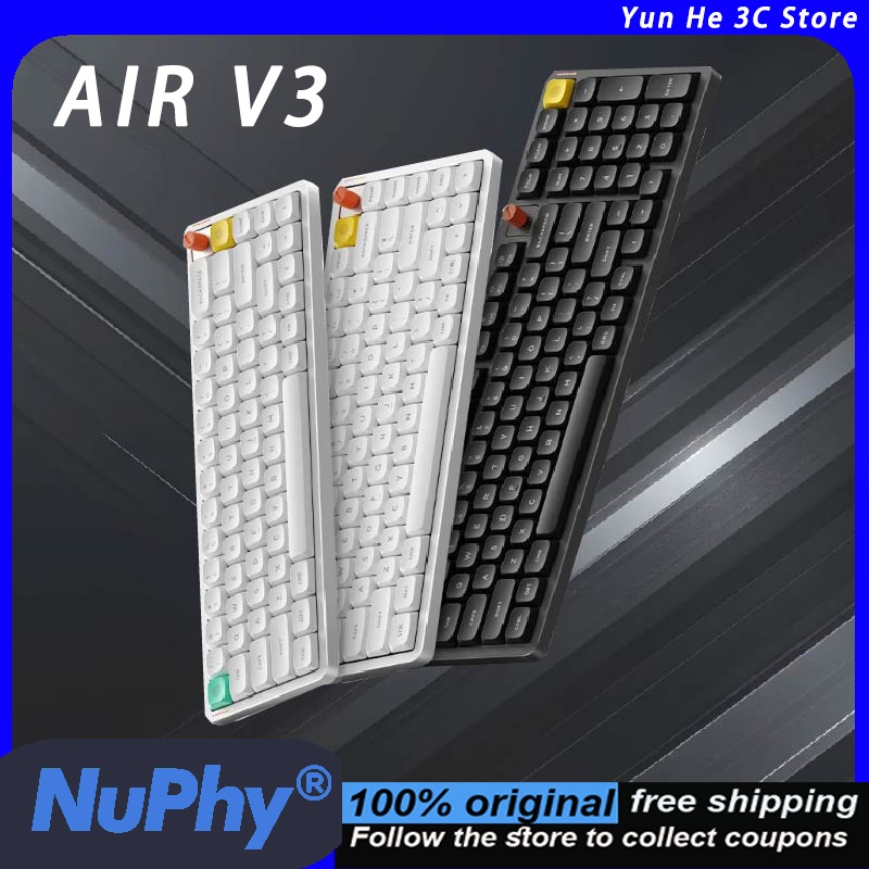 Teclado Mecánico NuPhy Air V3  - Gaming Keyboard That Is Quiet reseña y precio