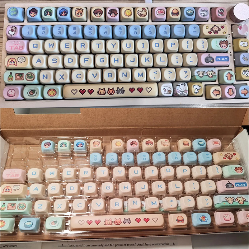Stardew Valley 78 teclas Pixel - Gaming Keyboard Mechanical reseña y precio