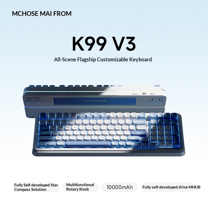 Teclado Mecánico Personalizabl - Gaming Keyboard Mechanical Wireless reseña y precio