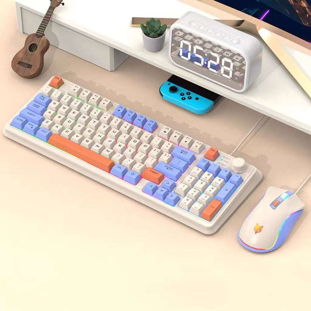 Set de Teclado y Ratón para Ju - Gaming Keyboard Mouse Set reseña y precio