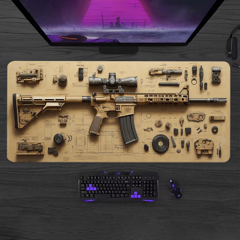 Alfombrilla de Ratón para Jueg - Gaming Keyboard And Mouse reseña y precio