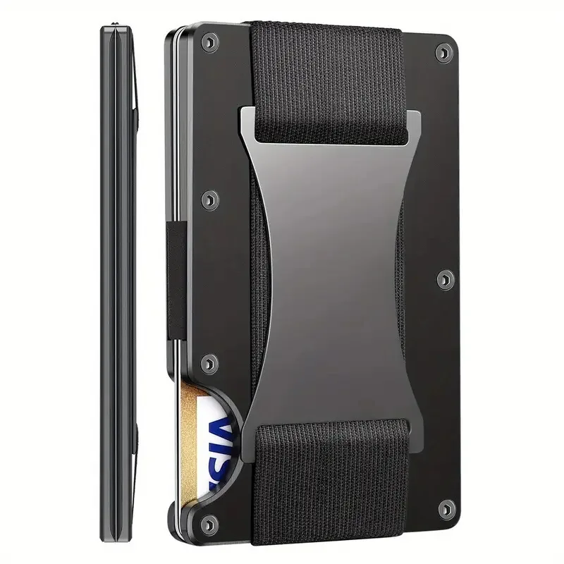 Tarjetero Delgado con Protecci - Aluminum Case 65 reseña y precio