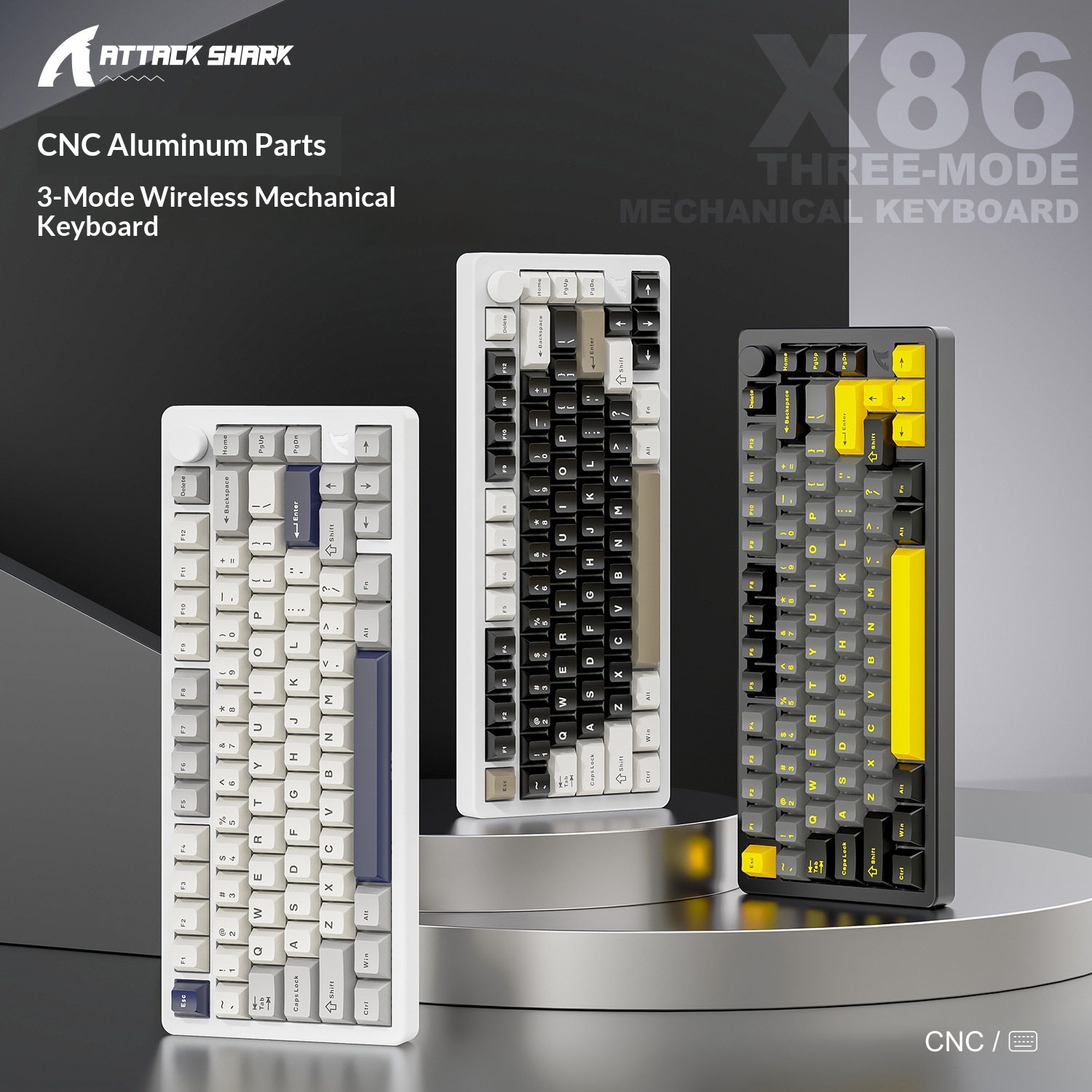 Teclado Mecánico Attack Shark  - Gaming Keyboard Mechanical Wireless reseña y precio