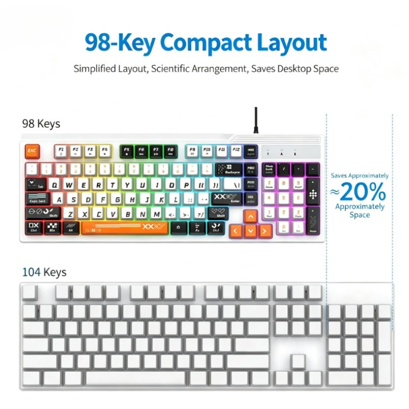 K8pro 3 en 1 Combo de Juego: T - Gaming Keyboard Mechanical reseña y precio