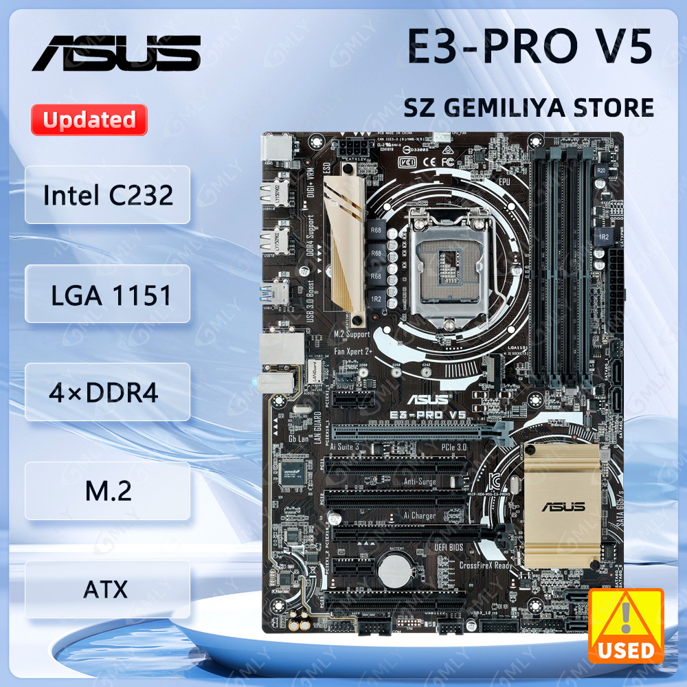 Placa base Asus E3-PRO V5 LGA  - Intel Cpu Core I7 reseña y precio