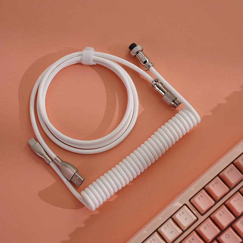 Cable USB Tipo C en Espiral pa - Gaming Keyboard Brand reseña y precio