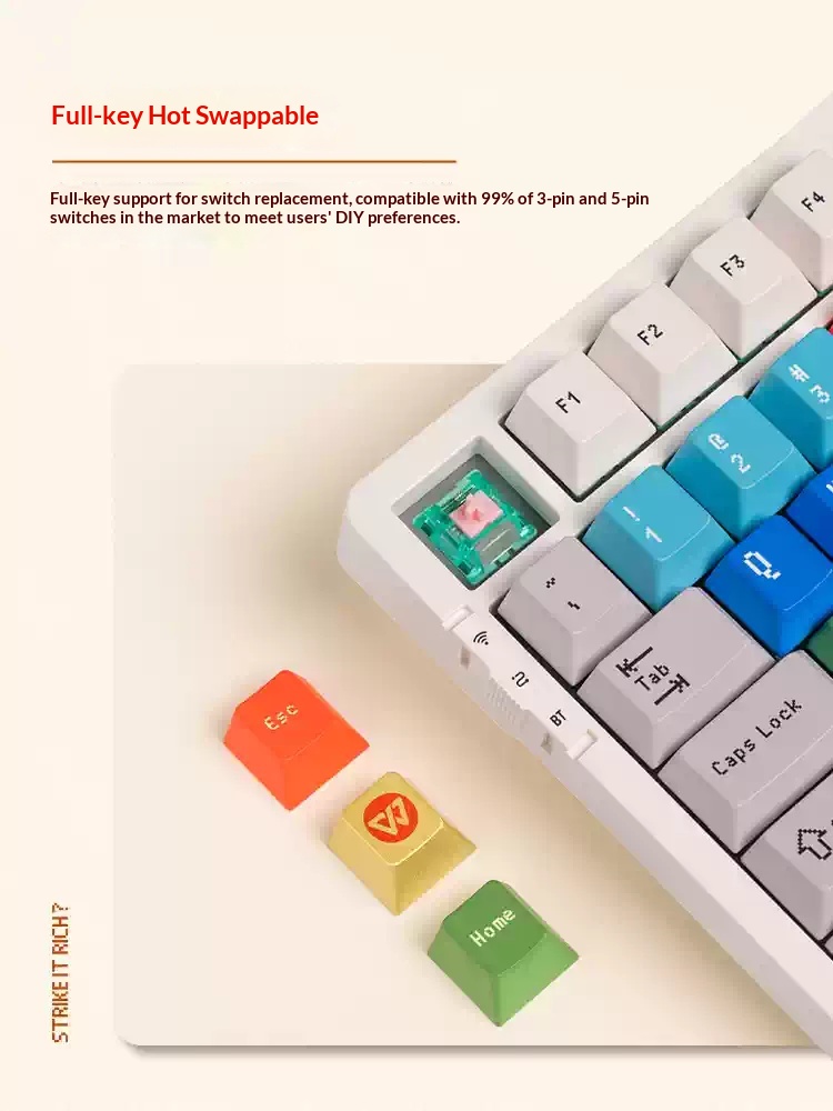 Teclado Mecánico VGN V98 Pro V - Gaming Keyboard Mechanical reseña y precio