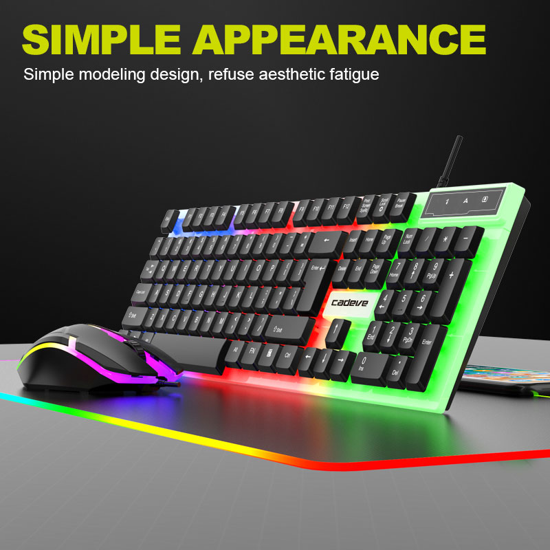 APAYADO LDK9122 Set de Teclado - Gaming Keyboard Mouse Set reseña y precio
