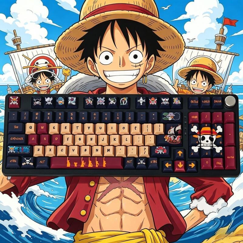 Juego de Teclas BANDAI One Pie - Gaming Keyboard Mechanical reseña y precio